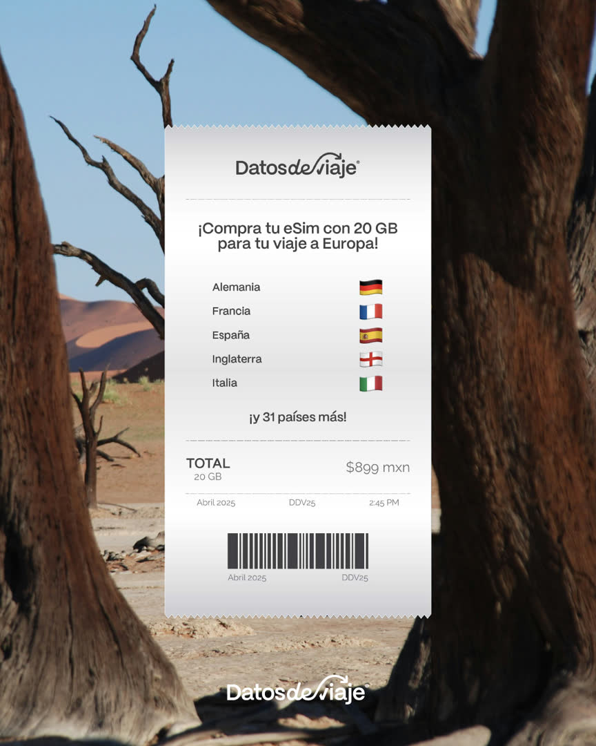 Pieza de campaña Datos de viaje